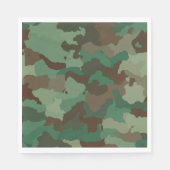 Militair Camouflage Patroon (Strijdkrachten) Servet (Voorkant)