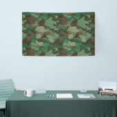 Militair Camouflage Patroon (Strijdkrachten) Spandoek (Beurs)