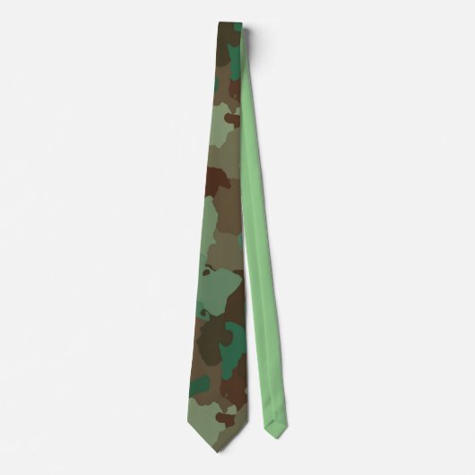 Militair Camouflage Patroon (Strijdkrachten) Stropdas (Voorkant)