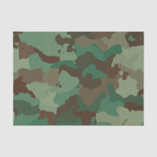 Militair Camouflage Patroon (Strijdkrachten) Tissuepapier