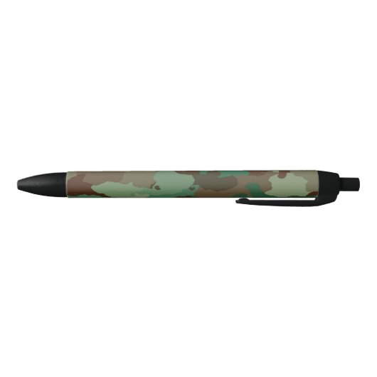 Militair Camouflage Patroon (Strijdkrachten) Zwarte Inkt Pen (Bodem)