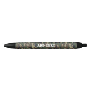 Militair Camouflage Patroon voor bossen Blauwe Inkt Pen