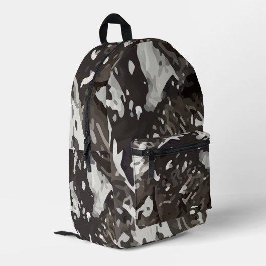 Militair Camouflageontwerp Bedrukte Rugzak (Achterkant Hoek Links)