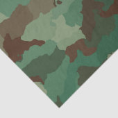 militair camouflagepapier tissuepapier (Detail)