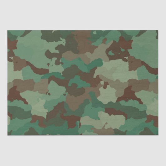 militair camouflagepapier tissuepapier (Voorkant)