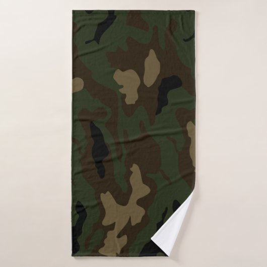 Militair camouflagepatroon Leger Soldaat Uniform K Badhanddoek (Badhanddoek)