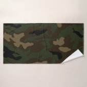 Militair camouflagepatroon Leger Soldaat Uniform K Badhanddoek (Badhanddoek)