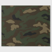 Militair camouflagepatroon Leger Soldaat Uniform K Cadeaupapier (Vlak)