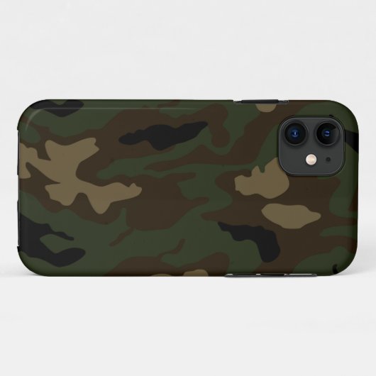 Militair camouflagepatroon Leger Soldaat Uniform K Case-Mate iPhone Case (Achterkant (horizontaal))