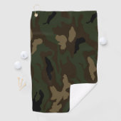 Militair camouflagepatroon Leger Soldaat Uniform K Golfhanddoek (Insitu)