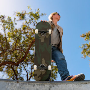 Militair camouflagepatroon Leger Soldaat Uniform K Persoonlijk Skateboard