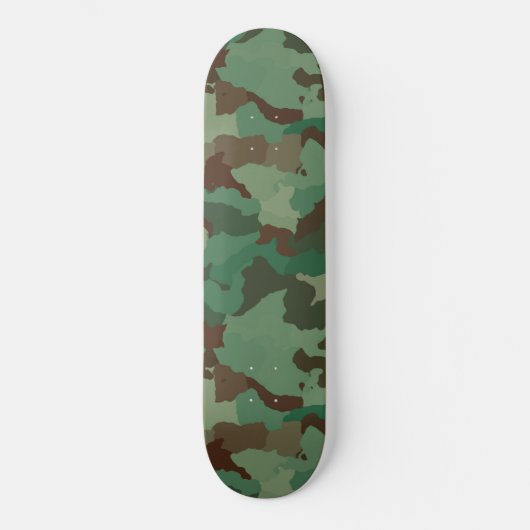 militair camouflageskateboard persoonlijk skateboard (Voorkant)