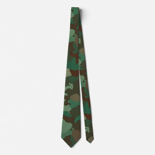 militair camouflagestropdas stropdas (Voorkant)