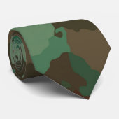 militair camouflagestropdas stropdas (Opgerold)