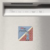 Militair Collectie Luchtmacht Soldaat Man Magneet (Insitu (Vaatwasser))