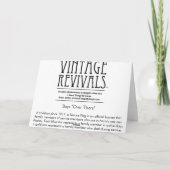 Militair: Dank u Bedankkaart (Achterkant)