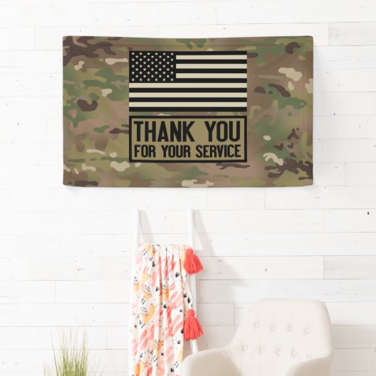 Militair - Dank u voor uw dienst Spandoek (Insitu)