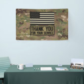 Militair - Dank u voor uw dienst Spandoek (Beurs)