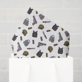 Militair Decoupage Papier, Leger Tactisch Tissuepapier
