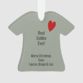 Militair Eenvormig, persoonlijk beslag Ornament (achterkant)