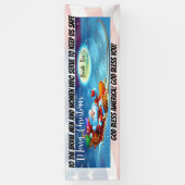 Militair, Eerste Reagensblazer Spandoek (Verticaal)