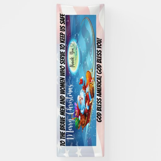 Militair, Eerste Reagensblazer Spandoek (Verticaal)