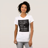 Militair fonetisch alfabet statement T-shirt (Voorkant volledig)