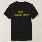 Militair Front Tegen Vijand Claymore Mijn 2021 T-shirt (Design voorkant)