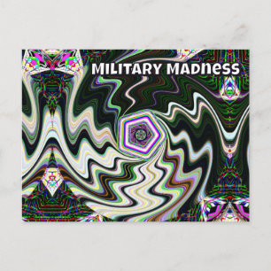 Militair Geweld (je mag de woorden veranderen) Briefkaart