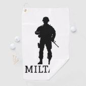 Militair golfcadeaus voor Vaderdag Golfhanddoek (Insitu)