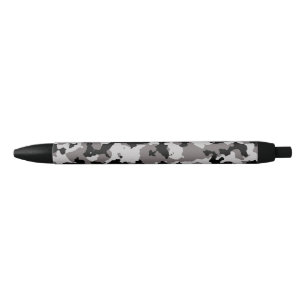 Militair grijs Camouflage Patroon Zwarte Inkt Pen