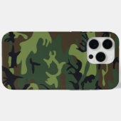 Militair Groen Camouflage Case-Mate iPhone Case (Achterkant (horizontaal))