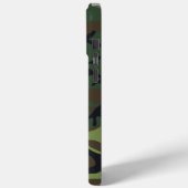 Militair Groen Camouflage Case-Mate iPhone Case (Achterkant / Links)