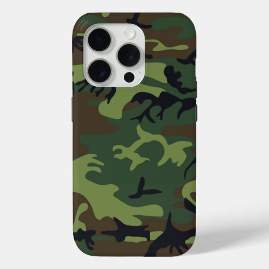 Militair Groen Camouflage Case-Mate iPhone Case (Achterkant)