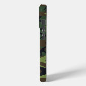Militair Groen Camouflage Case-Mate iPhone Case (Achterkant / Links)