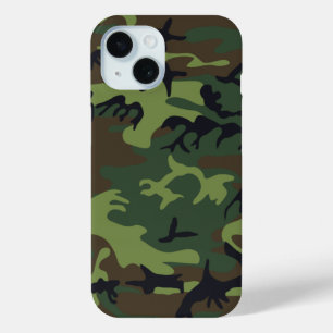 Militair Groen Camouflage iPhone 15 Case