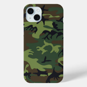 Militair Groen Camouflage iPhone 15 Mini Hoesje