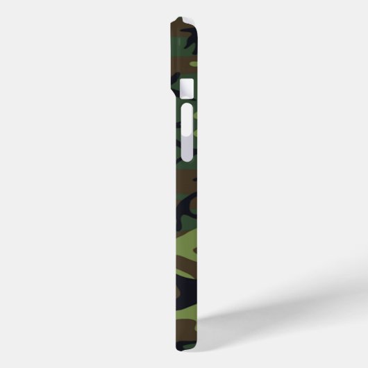 Militair Groen Camouflage Case-Mate iPhone Case (Achterkant / Links)