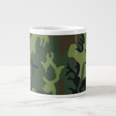 Militair Groen Camouflage Grote Koffiekop (Voorkant)