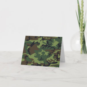 Militair Groen Camouflage Kaart