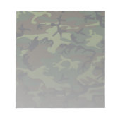 Militair Groen Camouflage Notitieblok (Voorkant)