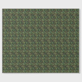 Militair groen Camouflage Patroon Cadeaupapier (Vlak)