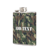 Militair groen Camouflage Patroon Heupfles (Links)