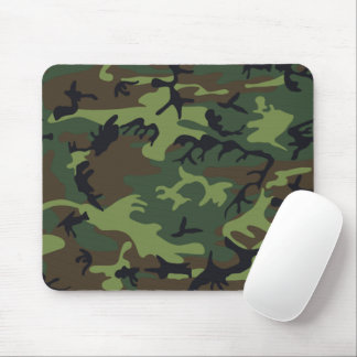 Militair groen Camouflage Patroon Muismat