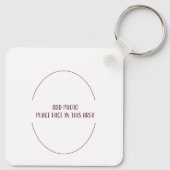 Militair groen Camouflage Patroon Sleutelhanger (Achterkant)