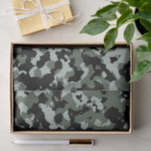 Militair groen Camouflage Patroon Tissuepapier (Geschenk)