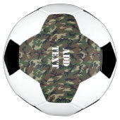 Militair groen Camouflage Patroon Voetbal (Gedraaid)