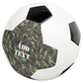 Militair groen Camouflage Patroon Voetbal (Drie kwart)
