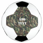 Militair groen Camouflage Patroon Voetbal (Voorkant)