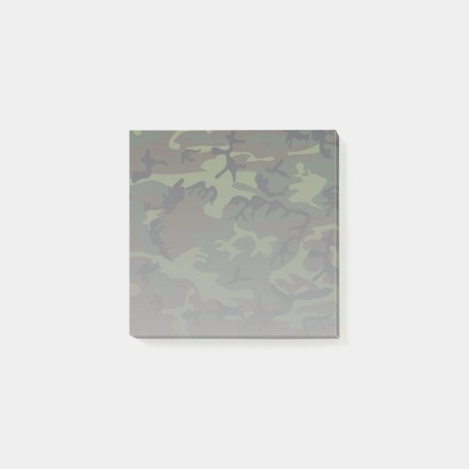 Militair Groen Camouflage Post-it® Notes (Voorkant)